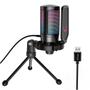 Imagem de Microfone Fifine A6T - USB/Tipo C - RGB - Preto