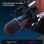 Imagem de Microfone Fifine K651 Amplirocket Rgb C/ Braço Articulado