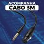 Imagem de Microfone fio profissional dinamico audio mk5 mxt + cabo 3m