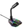 Imagem de Microfone Gamer Bright, RGB, USB, Preto - 604