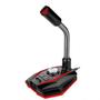 Imagem de Microfone Gamer de Mesa Gaming Plug & Play P2 GT-GK2 Preto e Vermelho - Lehmox