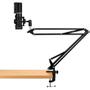 Imagem de Microfone Gamer RGB MIC ARM C/ Braço Flexível Preto Streamplify