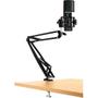 Imagem de Microfone Gamer Rgb Mic Arm Com Braco Flexivel Preto Streamp