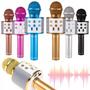 Imagem de Microfone Infantil Bluetooth Karaoke brinquedo Muda Voz Sem Fio toca musica 
