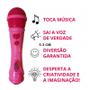 Imagem de Microfone Infantil Brinquedo Musical Karaoke