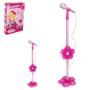 Imagem de Microfone Infantil Karaokê Pedestal  Regulável até 106cm Glam Girls - Wellkids