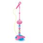 Microfone Infantil Pedestal Rock Show Meninas Toca Mp3 - Dm Toys Imagem de Microfone Infantil Pedestal Rock Show Meninas Toca Mp3