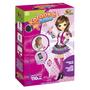 Imagem de Microfone Infantil Rosa Brinquedo Karaoke Com Pedestal Som - Art Brink