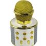 Imagem de Microfone Karaokê Infantil Ws858 Gold Sem Fio Com Bluetooth