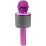 Imagem de Microfone Karaokê Infantil Ws858 Pink Sem Fio Com Bluetooth