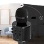 Imagem de Microfone Karaokê Infantil WS858 Preto Sem Fio Com Bluetooth
