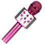 Imagem de Microfone Karaoke Sem Fio Bluetooh Infantil Minimen Pink