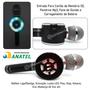 Imagem de Microfone Karaokê Wireless Efeitos Gravação Bluetooth e Luzes Recarregável Preto  MT1035