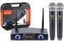 Imagem de Microfone karsect s/fio mao duplo krd200 dm