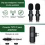 Imagem de Microfone Lapela Duplo Sem Fio 2 Em 1 Plug And Play K9