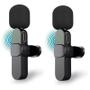 Imagem de Microfone Lapela Duplo Wireless Sem Fio Android Usb Tipo C