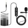 Imagem de Microfone lapela profisional para celular e pc camera P2 P3