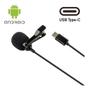 Imagem de Microfone Lapela Profissional Alta Qualidade Usb Tipo C