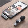 Imagem de Microfone Lapela Sem Fio Compatível Android Usb C Type C
