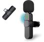 Imagem de Microfone Lapela Sem Fio Compatível Android Usb C Type C
