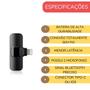 Imagem de Microfone Lapela Sem Fio Duplo Wireless Vídeo Alta Qualidade