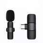 Imagem de Microfone Lapela Sem Fio P/ Android Usb Type C Profissional