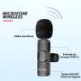 Imagem de Microfone Lapela Sem Fio Para Celular Lightning Tomate