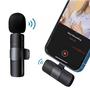 Imagem de Microfone Lapela Sem Fio USB Tipo C para Celular Android - RV
