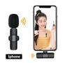 Imagem de Microfone Lapela Wireless Sem Fio Para iPhone iPad Lightning