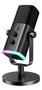 Imagem de Microfone Led Rgb Fifine Xlr Dinâmico Cardioide Com Fio Cor Preto Am8