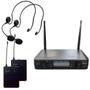 Imagem de Microfone LEXSEN Sem Fio Headset  LM502M HH Duplo Multifrequencia