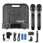 Imagem de Microfone Lyco Uhxpro-02mm Uhf Sem Fio Duplo Lcd Com Maleta