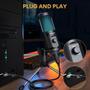 Imagem de Microfone Maono Podcast Usb Rgb Lite Au-Pm461Rgb