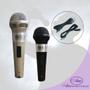 Imagem de Microfone MXT Dinâmico Kit M201 Linha Iniciante Karaokê com Cabo de 5 Metros