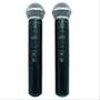 Imagem de Microfone MXT sem Fio Duplo UHF302 Maleta FREQ 687,6-695.5MHZ
