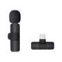 Imagem de Microfone Onistek Lapela Wireless 2.4Ghz Bluetooth 5.2 Sem Fio - MC803
