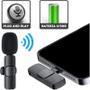 Imagem de Microfone Onistek Lapela Wireless 2.4Ghz Bluetooth 5.2 Sem Fio - MC803