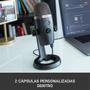 Imagem de Microfone Para Podcast Usb - 24 Bits - Alto Padrão - Blue