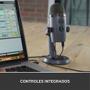 Imagem de Microfone Para Podcast Usb - 24 Bits - Alto Padrão - Blue