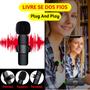 Imagem de  Microfone Profissional Condensador Lightning Sem Fio USB