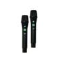 Imagem de Microfone Profissional de Mão Duplo Sem Fio TSI-8299-UHF - TSI