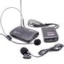 Imagem de Microfone Profissional Duplo Sem Fio Lapela Headset Homologa