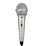 Imagem de Microfone Profissional para Karaokê com fio de 2.5M TOMATE Prata