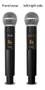Imagem de Microfone s/ fio Profissional Dylan  Multi frequencia -- Duplo (2 bastões) -- UHF DW-602/MAX - 26 canais