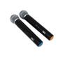 Microfone s/ fio Profissional JWL -- Duplo (2 bastões) -- UHF - U-585 Imagem de Microfone s/ fio Profissional JWL -- Duplo (2 bastões) -- UHF - U-585