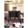 Imagem de Microfone Sate A-MK30 Acustico Preto