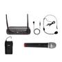 Imagem de Microfone Sem Fio Bastão Lexsen LM-258U-KIT com Lapela e Headset