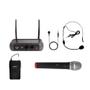 Imagem de Microfone Sem Fio Bastão Lexsen LM-258U-KIT com Lapela e Headset