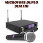 Imagem de Microfone Sem Fio Com 2 Lelong Le-907 Profissional Uhf