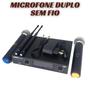 Imagem de Microfone Sem Fio Com 2 Lelong Le-907 Profissional Uhf